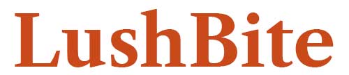 LushBite: logo home